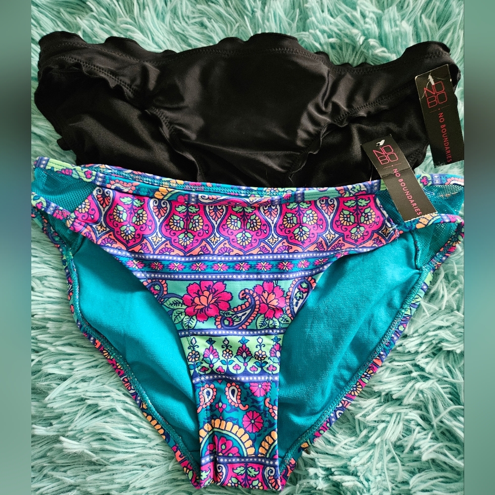 Two bikini bottoms